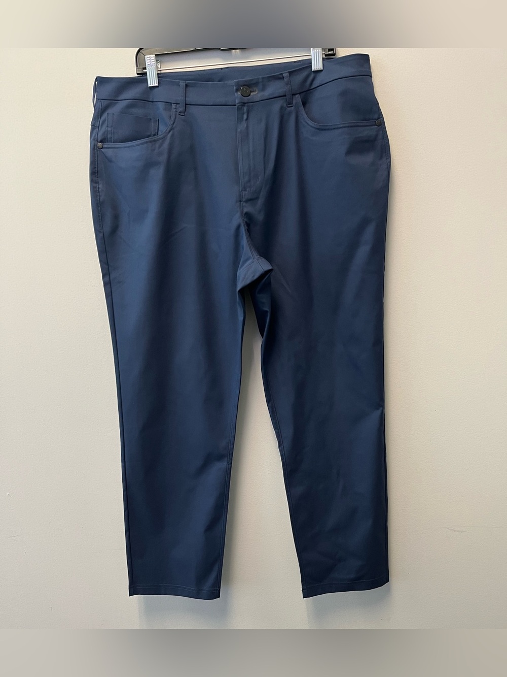 Public Rec Navy Workday Straight Leg Stretch Performance Chino Pants—38/30